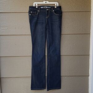 Mossimo Supply Co. Dark Wash Boot Cut Jeans 5L